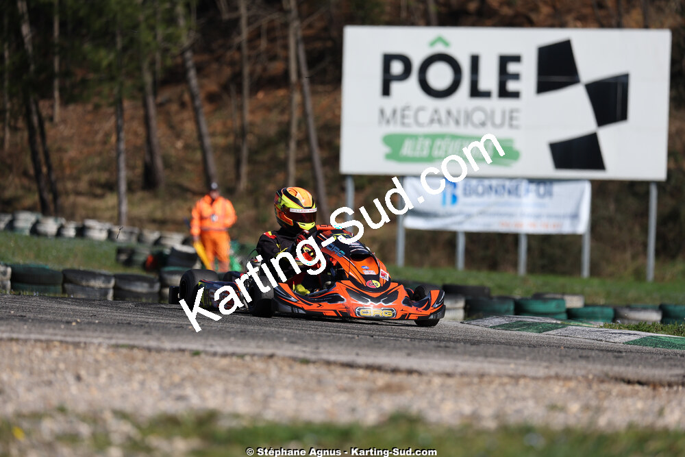 1 & 2/03/2025 : 1ère manche du Championnat du Sud au Pôle Mécanique Karting d’Alès (photos Stéphane Agnus) 2025 — karting