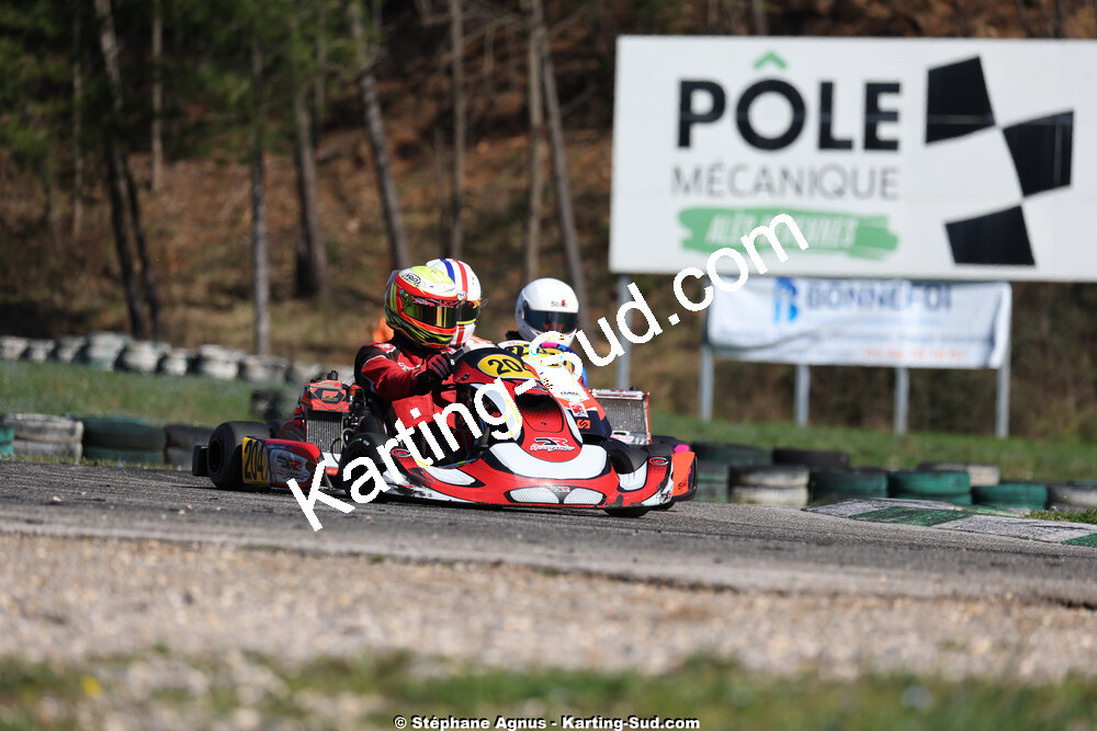 1 & 2/03/2025 : 1ère manche du Championnat du Sud au Pôle Mécanique Karting d’Alès (photos Stéphane Agnus) 2025 — karting