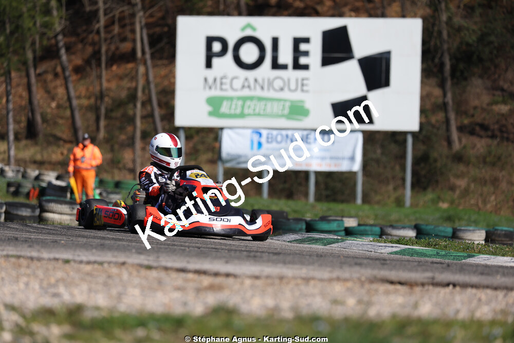 1 & 2/03/2025 : 1ère manche du Championnat du Sud au Pôle Mécanique Karting d’Alès (photos Stéphane Agnus) 2025 — karting