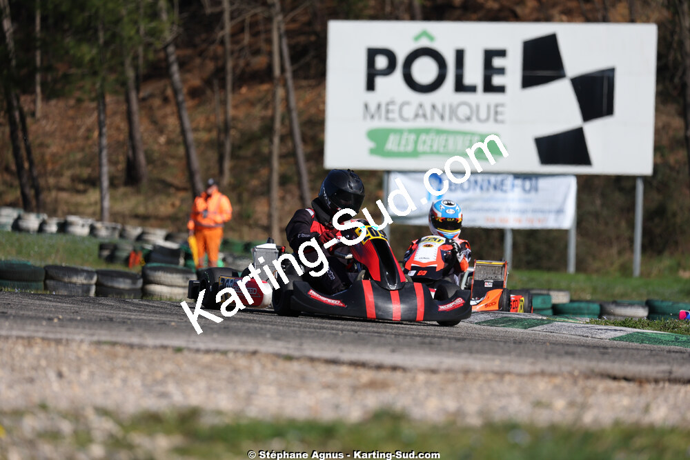 1 & 2/03/2025 : 1ère manche du Championnat du Sud au Pôle Mécanique Karting d’Alès (photos Stéphane Agnus) 2025 — karting