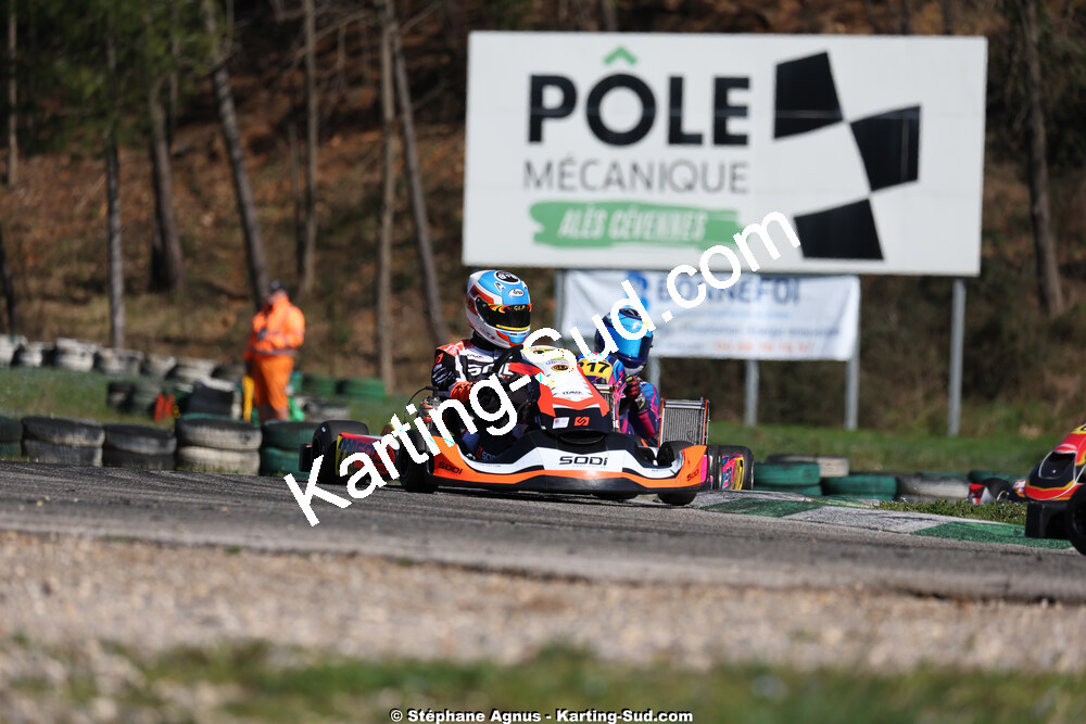 1 & 2/03/2025 : 1ère manche du Championnat du Sud au Pôle Mécanique Karting d’Alès (photos Stéphane Agnus) 2025 — karting