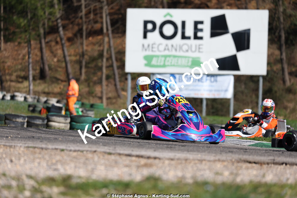 1 & 2/03/2025 : 1ère manche du Championnat du Sud au Pôle Mécanique Karting d’Alès (photos Stéphane Agnus) 2025 — karting