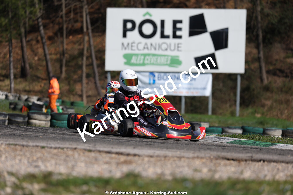 1 & 2/03/2025 : 1ère manche du Championnat du Sud au Pôle Mécanique Karting d’Alès (photos Stéphane Agnus) 2025 — karting