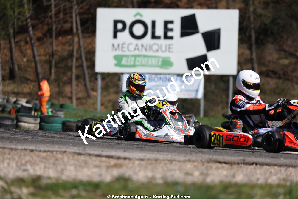 1 & 2/03/2025 : 1ère manche du Championnat du Sud au Pôle Mécanique Karting d’Alès (photos Stéphane Agnus) 2025 — karting
