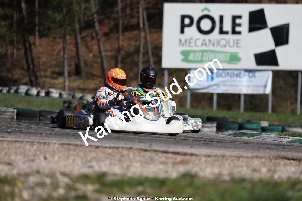 1 & 2/03/2025 : 1ère manche du Championnat du Sud au Pôle Mécanique Karting d’Alès (photos Stéphane Agnus) 2025 — karting