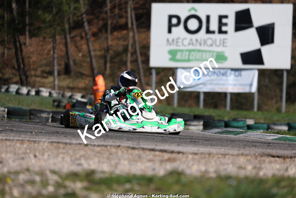 1 & 2/03/2025 : 1ère manche du Championnat du Sud au Pôle Mécanique Karting d’Alès (photos Stéphane Agnus) 2025 — karting