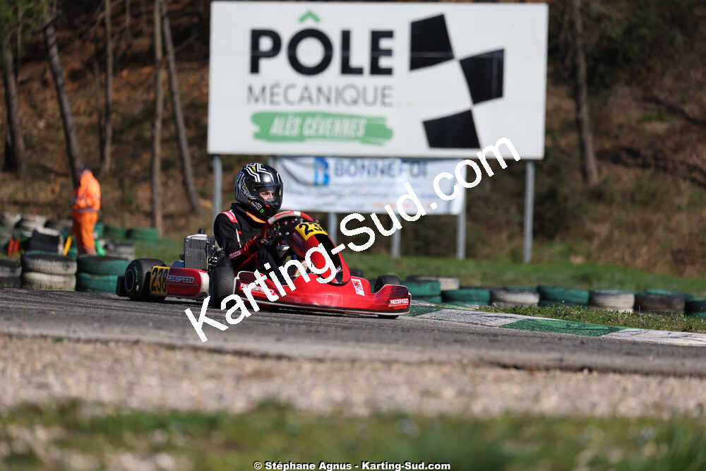 1 & 2/03/2025 : 1ère manche du Championnat du Sud au Pôle Mécanique Karting d’Alès (photos Stéphane Agnus) 2025 — karting