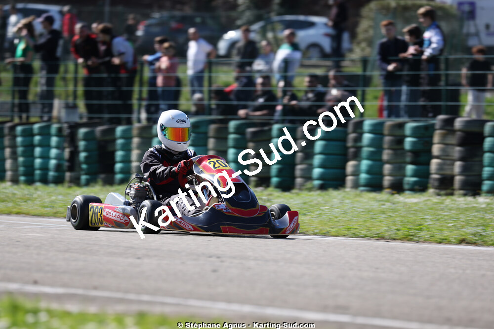 1 & 2/03/2025 : 1ère manche du Championnat du Sud au Pôle Mécanique Karting d’Alès (photos Stéphane Agnus) 2025 — karting