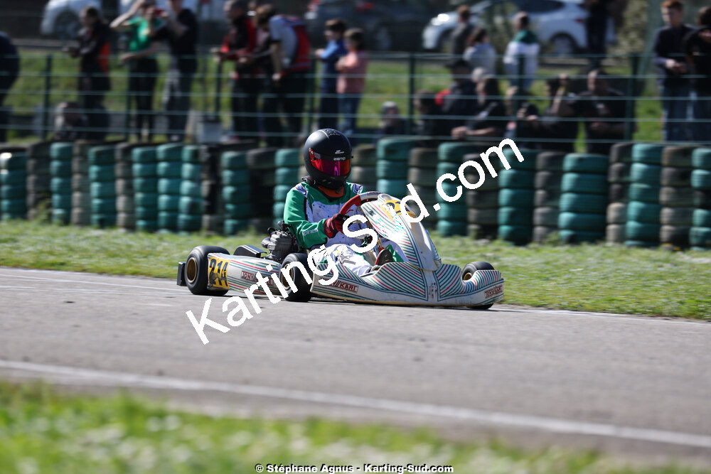 1 & 2/03/2025 : 1ère manche du Championnat du Sud au Pôle Mécanique Karting d’Alès (photos Stéphane Agnus) 2025 — karting