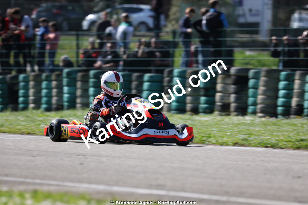 1 & 2/03/2025 : 1ère manche du Championnat du Sud au Pôle Mécanique Karting d’Alès (photos Stéphane Agnus) 2025 — karting