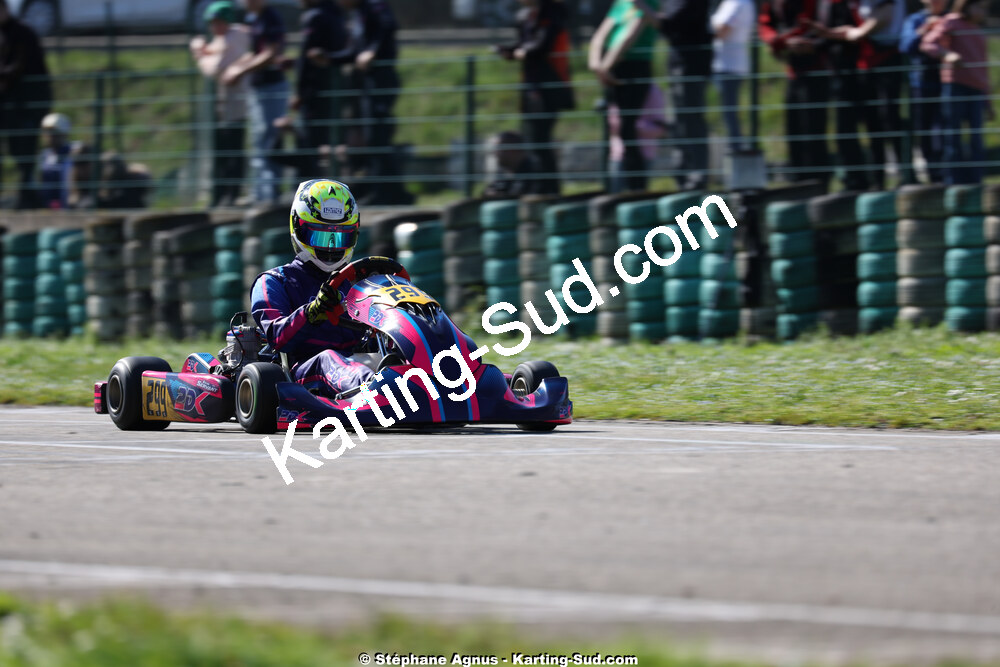 1 & 2/03/2025 : 1ère manche du Championnat du Sud au Pôle Mécanique Karting d’Alès (photos Stéphane Agnus) 2025 — karting