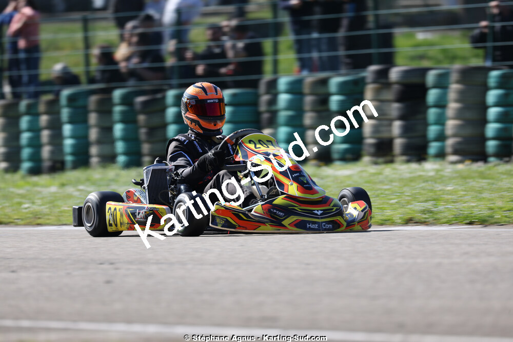 1 & 2/03/2025 : 1ère manche du Championnat du Sud au Pôle Mécanique Karting d’Alès (photos Stéphane Agnus) 2025 — karting