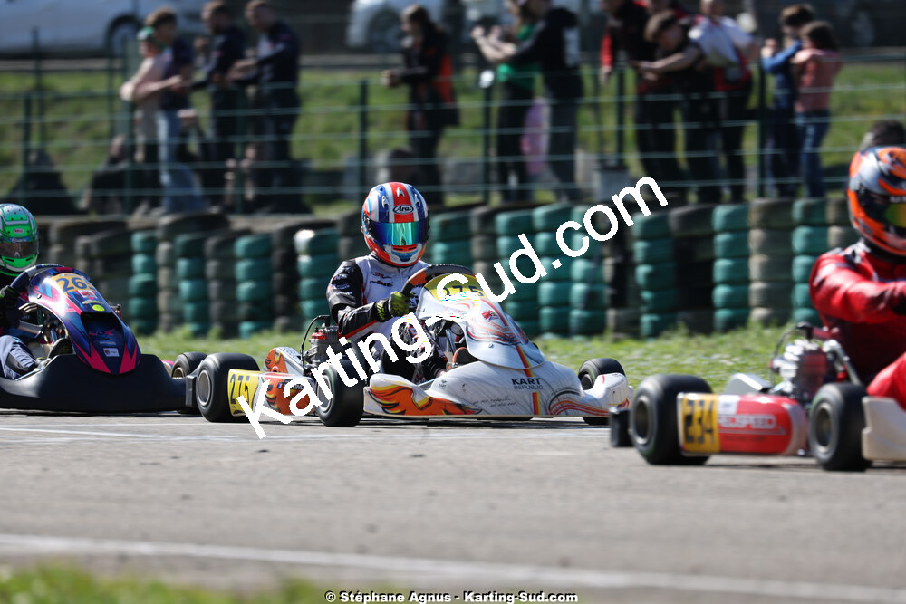 1 & 2/03/2025 : 1ère manche du Championnat du Sud au Pôle Mécanique Karting d’Alès (photos Stéphane Agnus) 2025 — karting