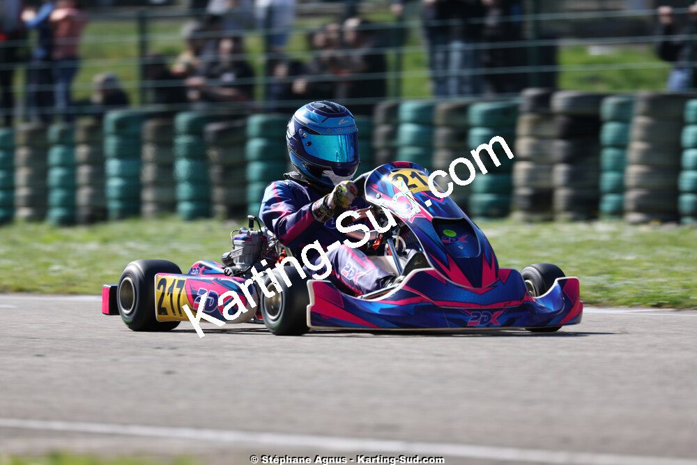 1 & 2/03/2025 : 1ère manche du Championnat du Sud au Pôle Mécanique Karting d’Alès (photos Stéphane Agnus) 2025 — karting