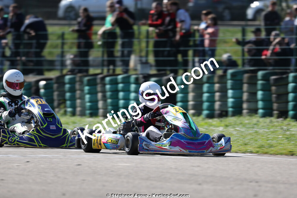 1 & 2/03/2025 : 1ère manche du Championnat du Sud au Pôle Mécanique Karting d’Alès (photos Stéphane Agnus) 2025 — karting