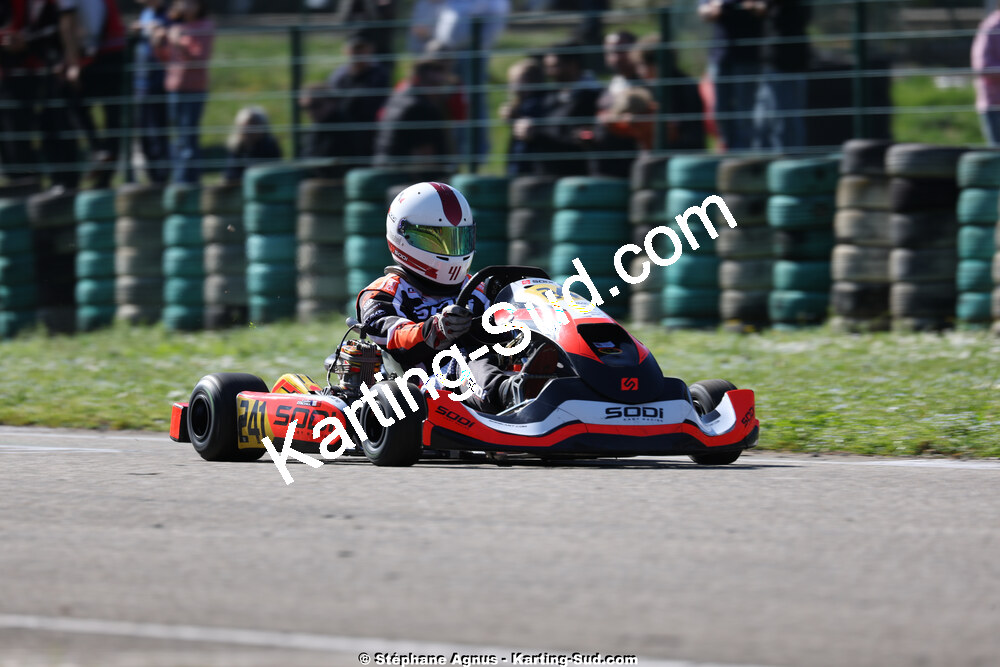 1 & 2/03/2025 : 1ère manche du Championnat du Sud au Pôle Mécanique Karting d’Alès (photos Stéphane Agnus) 2025 — karting