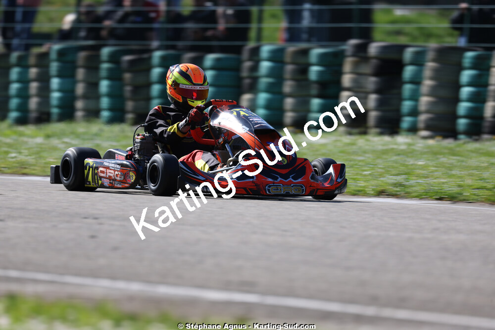 1 & 2/03/2025 : 1ère manche du Championnat du Sud au Pôle Mécanique Karting d’Alès (photos Stéphane Agnus) 2025 — karting