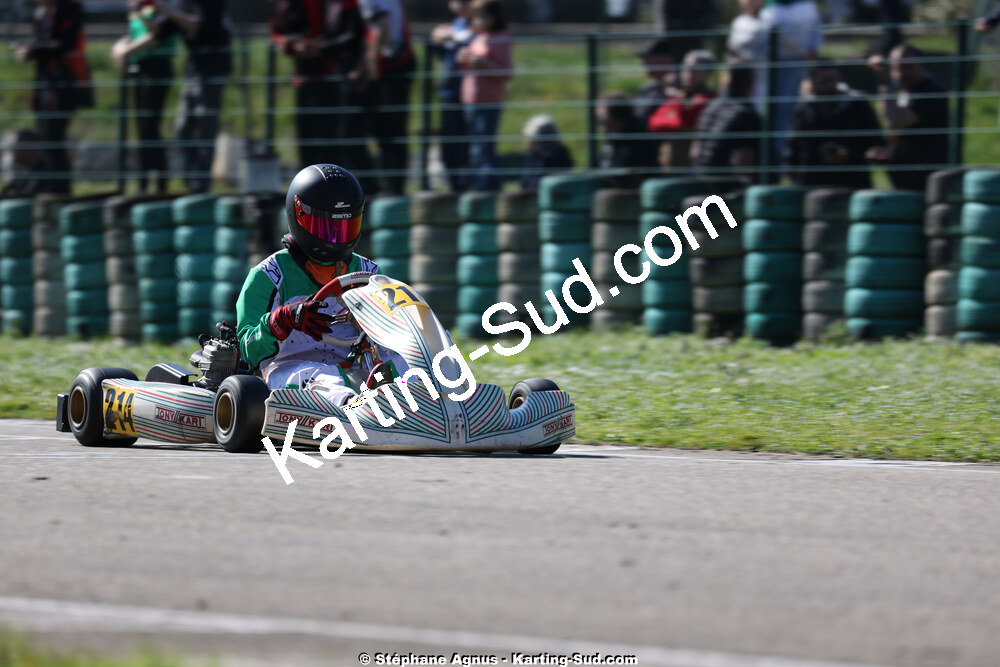 1 & 2/03/2025 : 1ère manche du Championnat du Sud au Pôle Mécanique Karting d’Alès (photos Stéphane Agnus) 2025 — karting