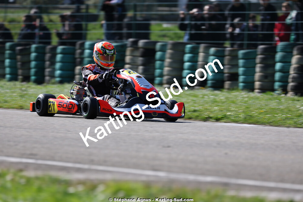 1 & 2/03/2025 : 1ère manche du Championnat du Sud au Pôle Mécanique Karting d’Alès (photos Stéphane Agnus) 2025 — karting