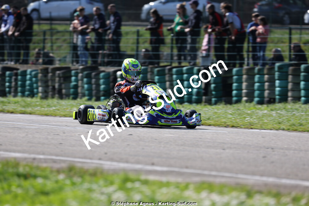 1 & 2/03/2025 : 1ère manche du Championnat du Sud au Pôle Mécanique Karting d’Alès (photos Stéphane Agnus) 2025 — karting