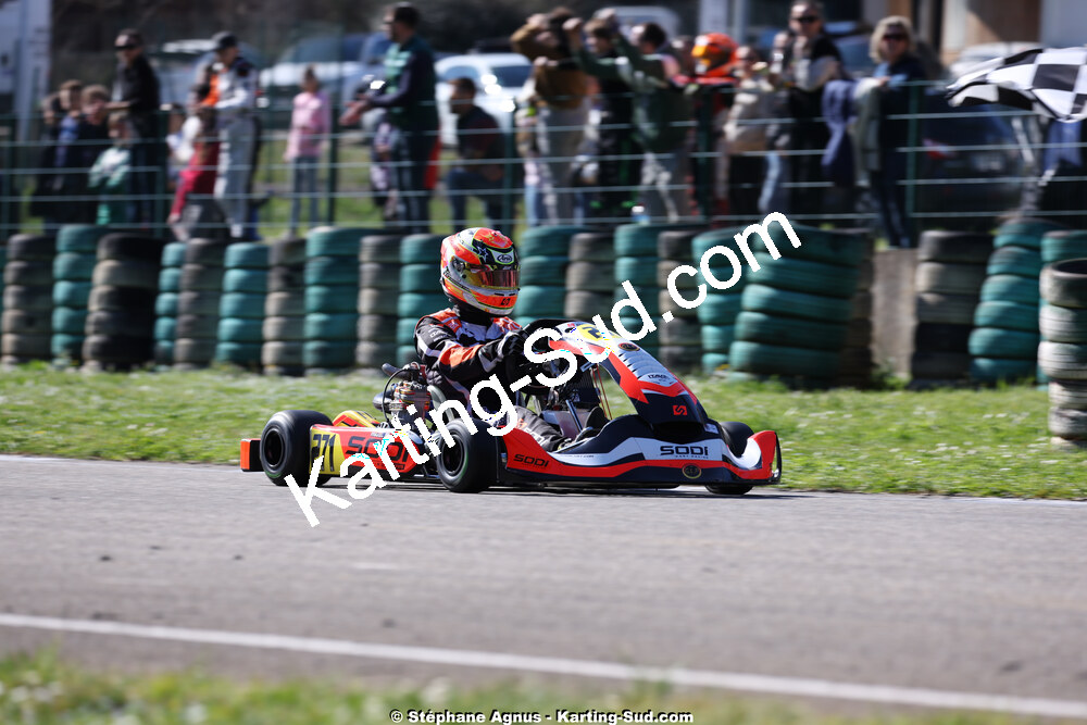 1 & 2/03/2025 : 1ère manche du Championnat du Sud au Pôle Mécanique Karting d’Alès (photos Stéphane Agnus) 2025 — karting
