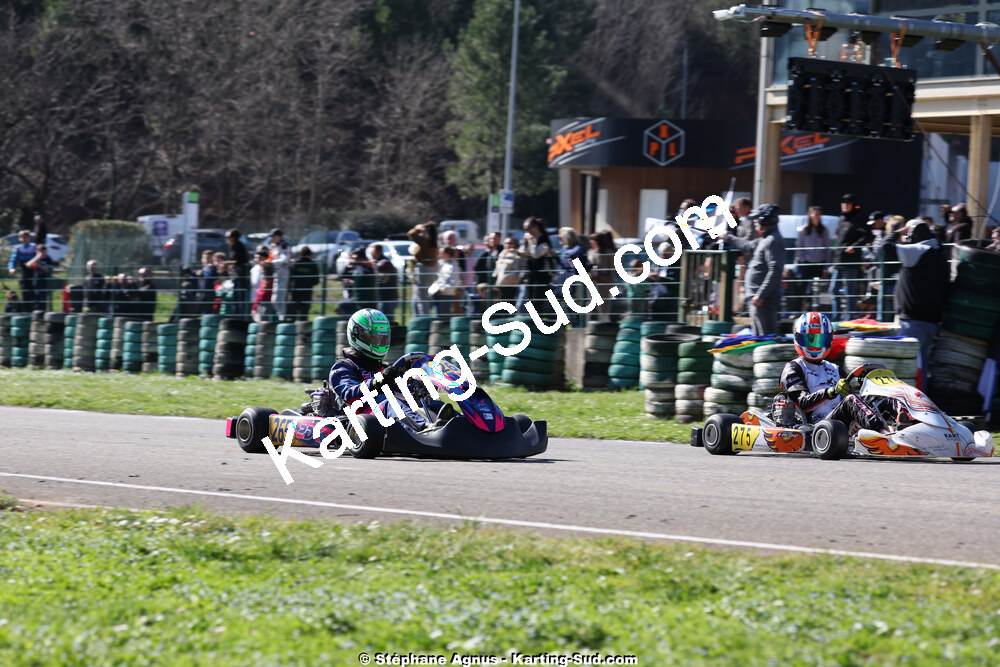 1 & 2/03/2025 : 1ère manche du Championnat du Sud au Pôle Mécanique Karting d’Alès (photos Stéphane Agnus) 2025 — karting