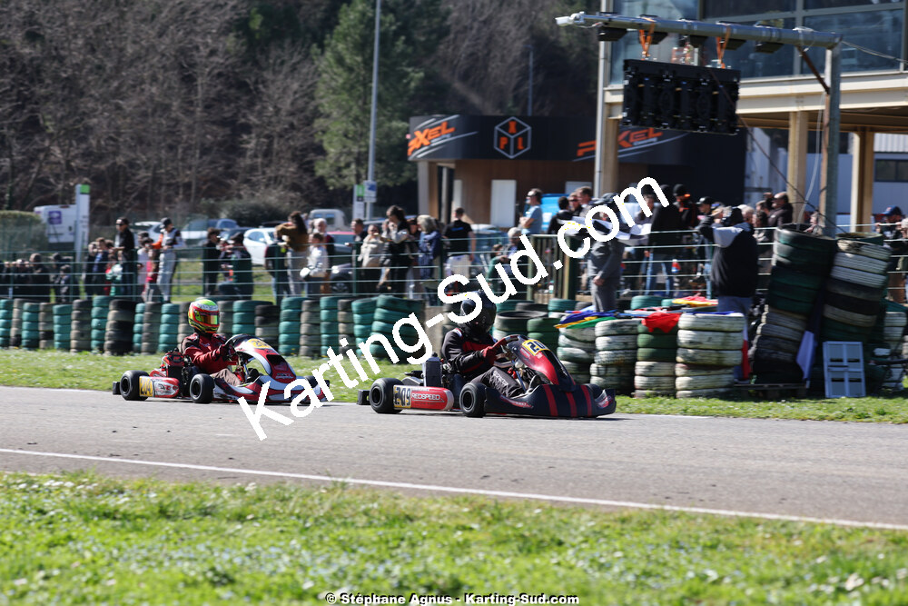 1 & 2/03/2025 : 1ère manche du Championnat du Sud au Pôle Mécanique Karting d’Alès (photos Stéphane Agnus) 2025 — karting