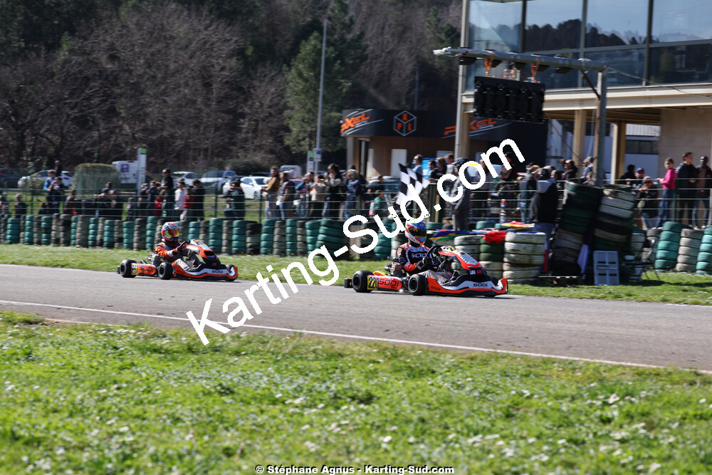 1 & 2/03/2025 : 1ère manche du Championnat du Sud au Pôle Mécanique Karting d’Alès (photos Stéphane Agnus) 2025 — karting