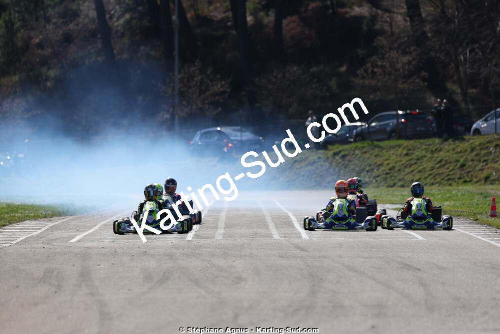 1 & 2/03/2025 : 1ère manche du Championnat du Sud au Pôle Mécanique Karting d’Alès (photos Stéphane Agnus) 2025 — karting