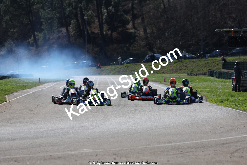 1 & 2/03/2025 : 1ère manche du Championnat du Sud au Pôle Mécanique Karting d’Alès (photos Stéphane Agnus) 2025 — karting