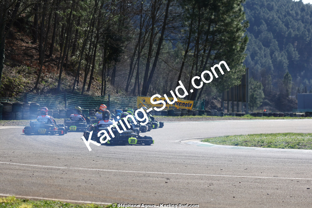 1 & 2/03/2025 : 1ère manche du Championnat du Sud au Pôle Mécanique Karting d’Alès (photos Stéphane Agnus) 2025 — karting