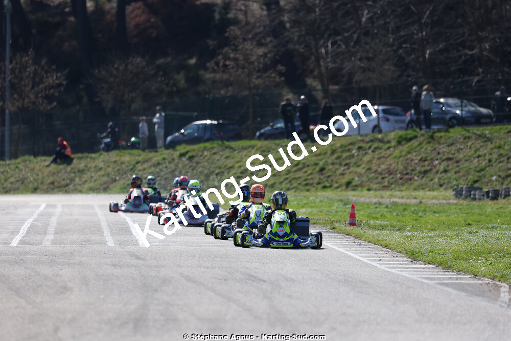 1 & 2/03/2025 : 1ère manche du Championnat du Sud au Pôle Mécanique Karting d’Alès (photos Stéphane Agnus) 2025 — karting