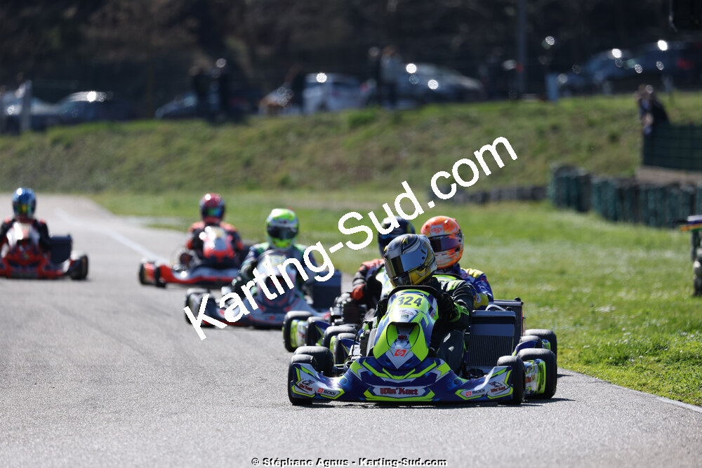 1 & 2/03/2025 : 1ère manche du Championnat du Sud au Pôle Mécanique Karting d’Alès (photos Stéphane Agnus) 2025 — karting