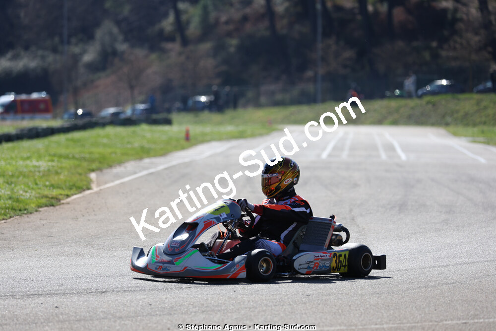 1 & 2/03/2025 : 1ère manche du Championnat du Sud au Pôle Mécanique Karting d’Alès (photos Stéphane Agnus) 2025 — karting