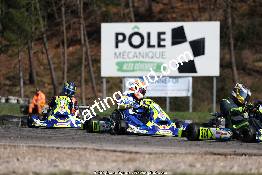 1 & 2/03/2025 : 1ère manche du Championnat du Sud au Pôle Mécanique Karting d’Alès (photos Stéphane Agnus) 2025 — karting