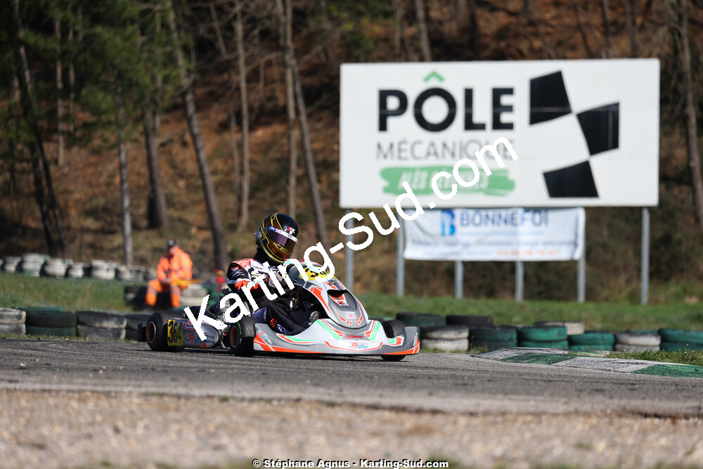 1 & 2/03/2025 : 1ère manche du Championnat du Sud au Pôle Mécanique Karting d’Alès (photos Stéphane Agnus) 2025 — karting