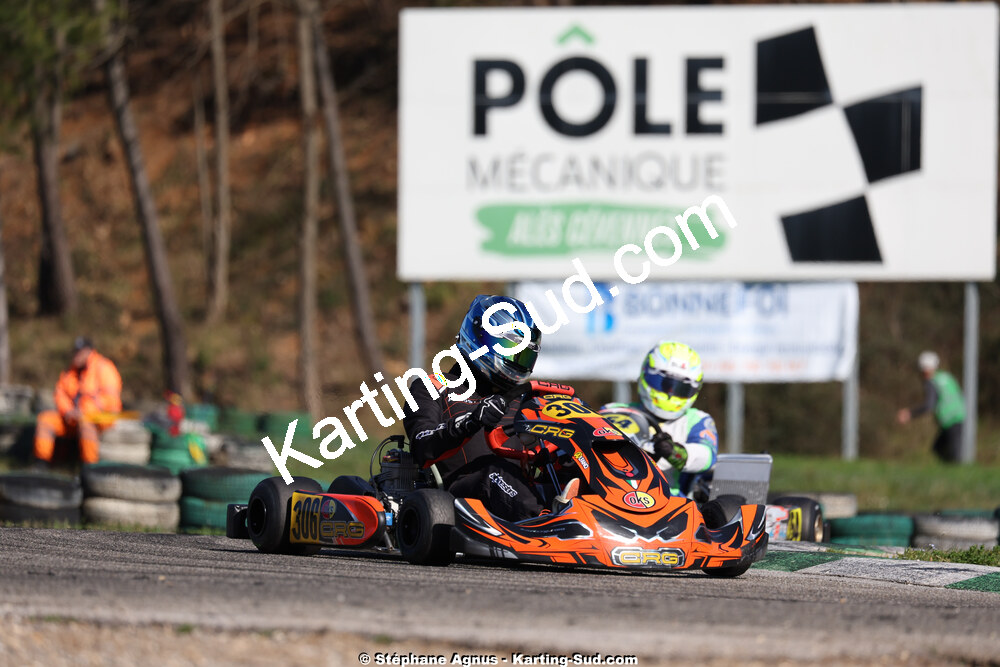1 & 2/03/2025 : 1ère manche du Championnat du Sud au Pôle Mécanique Karting d’Alès (photos Stéphane Agnus) 2025 — karting