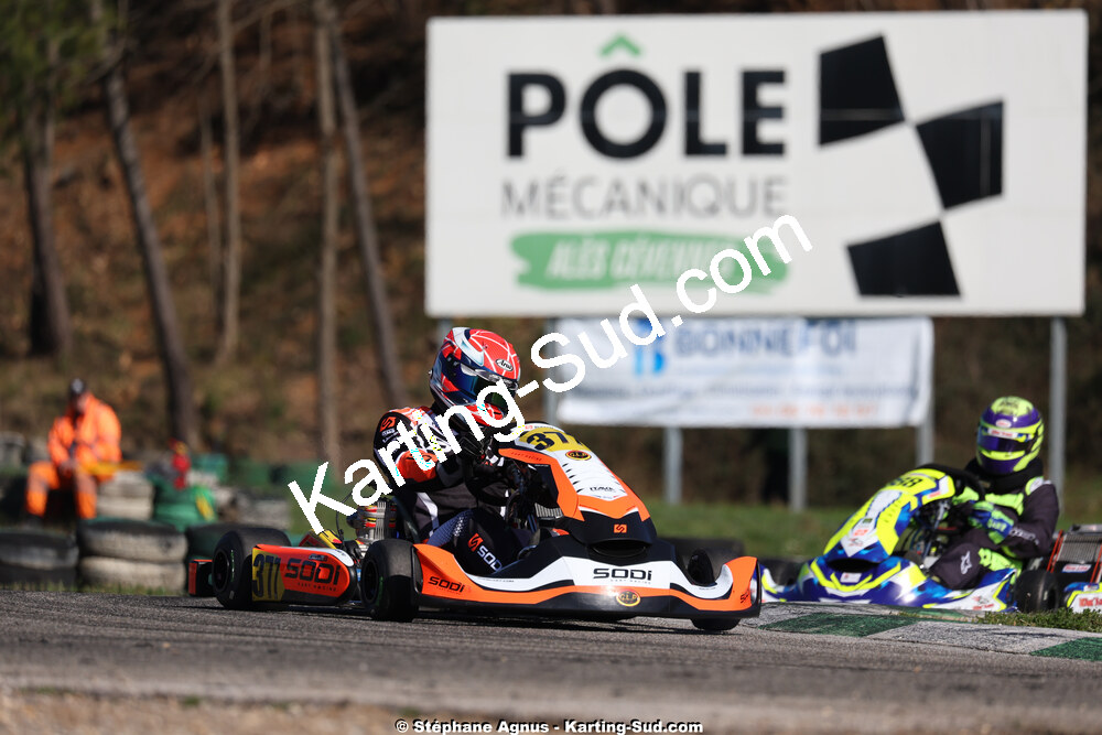 1 & 2/03/2025 : 1ère manche du Championnat du Sud au Pôle Mécanique Karting d’Alès (photos Stéphane Agnus) 2025 — karting