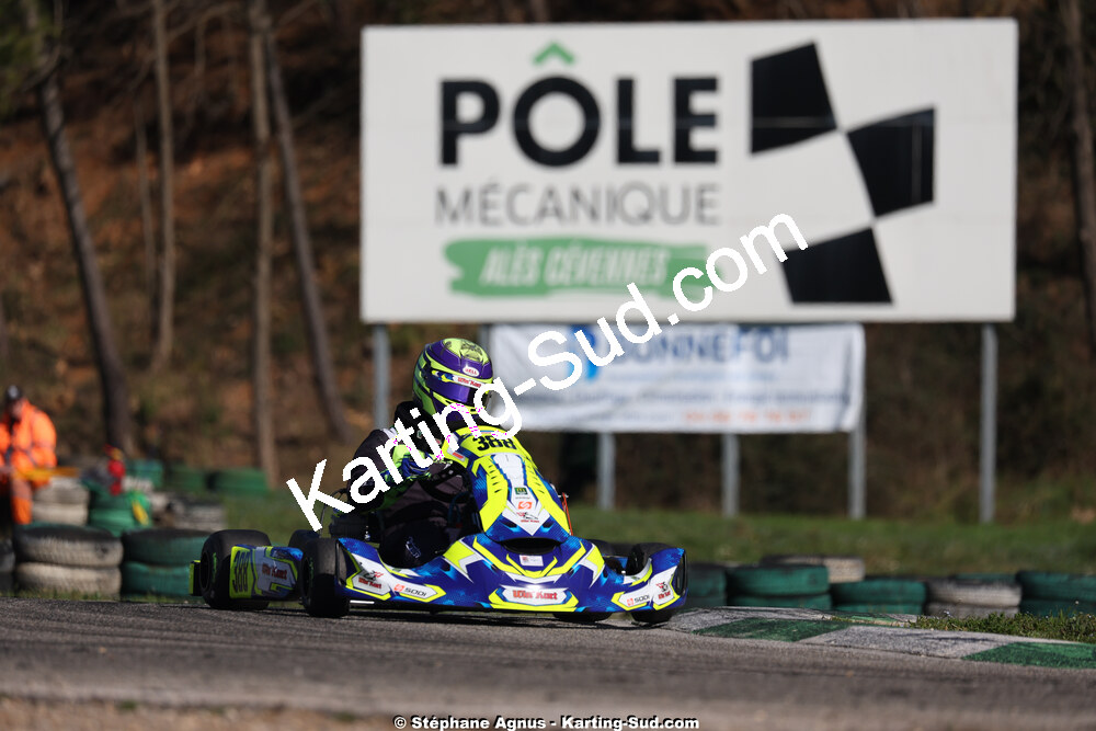 1 & 2/03/2025 : 1ère manche du Championnat du Sud au Pôle Mécanique Karting d’Alès (photos Stéphane Agnus) 2025 — karting