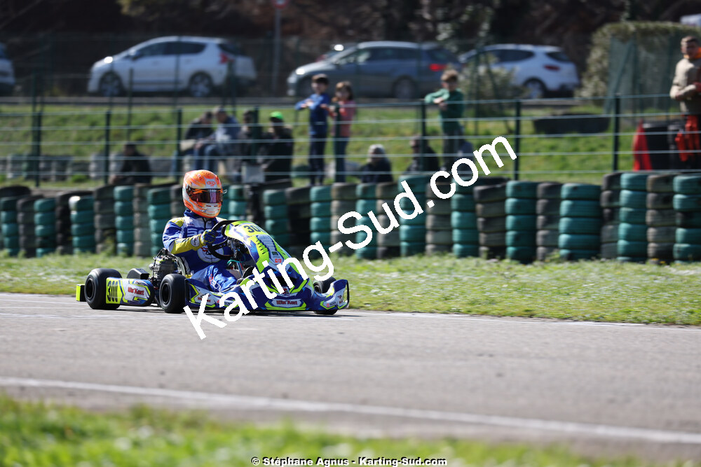 1 & 2/03/2025 : 1ère manche du Championnat du Sud au Pôle Mécanique Karting d’Alès (photos Stéphane Agnus) 2025 — karting