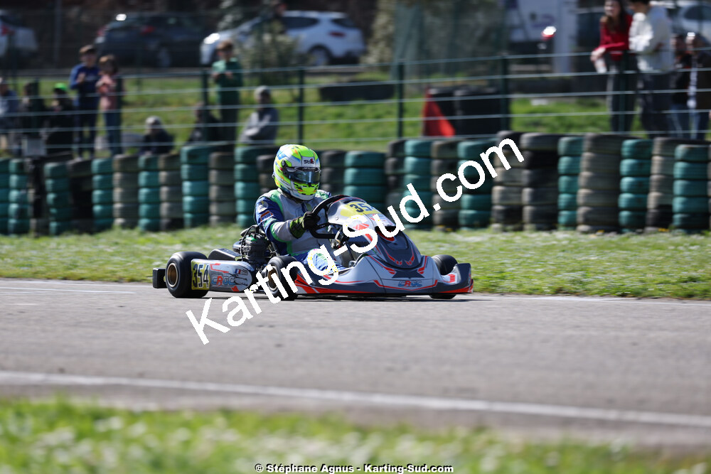 1 & 2/03/2025 : 1ère manche du Championnat du Sud au Pôle Mécanique Karting d’Alès (photos Stéphane Agnus) 2025 — karting