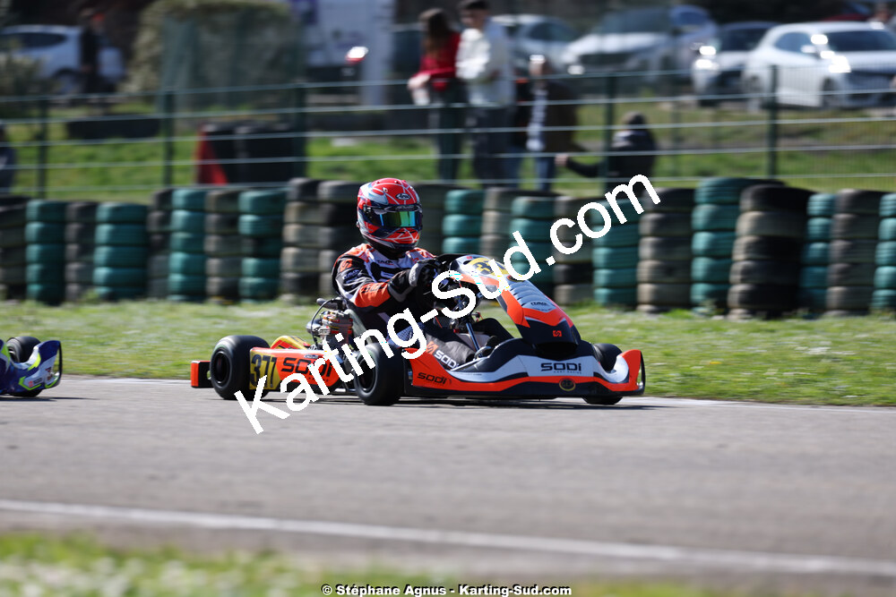 1 & 2/03/2025 : 1ère manche du Championnat du Sud au Pôle Mécanique Karting d’Alès (photos Stéphane Agnus) 2025 — karting