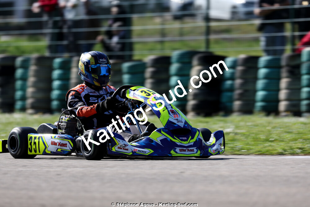 1 & 2/03/2025 : 1ère manche du Championnat du Sud au Pôle Mécanique Karting d’Alès (photos Stéphane Agnus) 2025 — karting