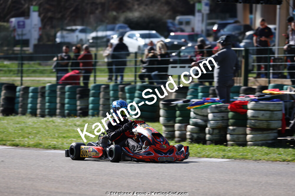 1 & 2/03/2025 : 1ère manche du Championnat du Sud au Pôle Mécanique Karting d’Alès (photos Stéphane Agnus) 2025 — karting