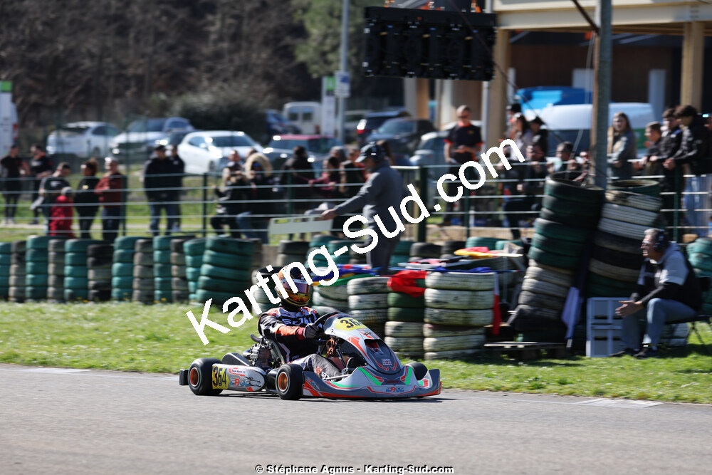 1 & 2/03/2025 : 1ère manche du Championnat du Sud au Pôle Mécanique Karting d’Alès (photos Stéphane Agnus) 2025 — karting