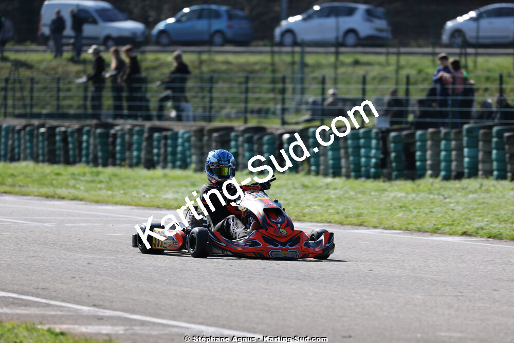 1 & 2/03/2025 : 1ère manche du Championnat du Sud au Pôle Mécanique Karting d’Alès (photos Stéphane Agnus) 2025 — karting