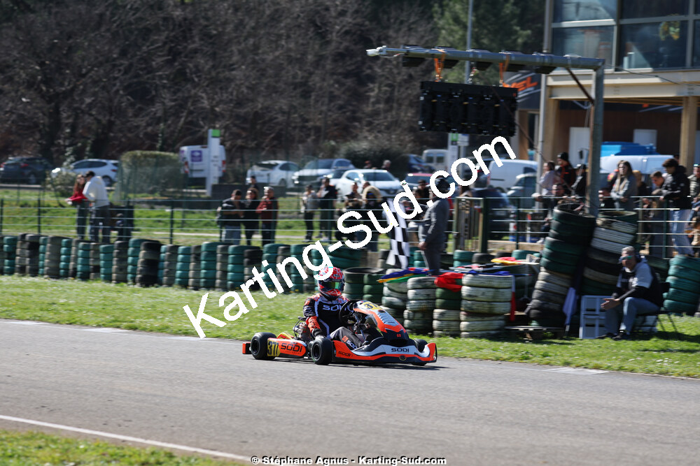 1 & 2/03/2025 : 1ère manche du Championnat du Sud au Pôle Mécanique Karting d’Alès (photos Stéphane Agnus) 2025 — karting