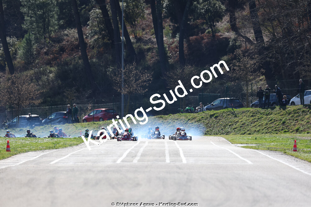 1 & 2/03/2025 : 1ère manche du Championnat du Sud au Pôle Mécanique Karting d’Alès (photos Stéphane Agnus) 2025 — karting