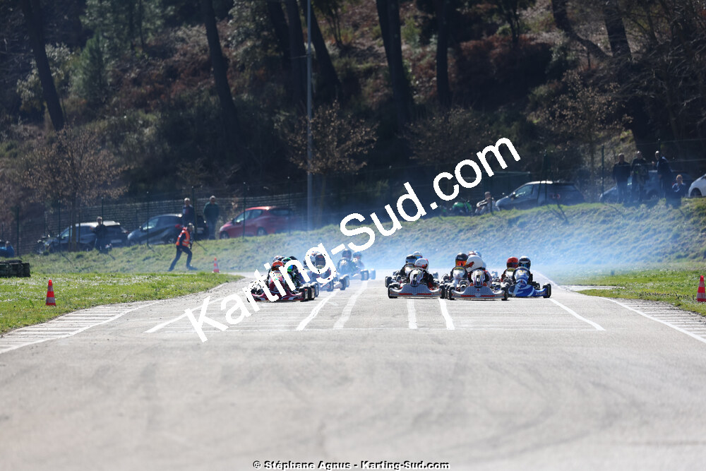 1 & 2/03/2025 : 1ère manche du Championnat du Sud au Pôle Mécanique Karting d’Alès (photos Stéphane Agnus) 2025 — karting