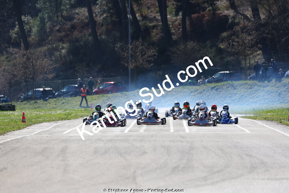 1 & 2/03/2025 : 1ère manche du Championnat du Sud au Pôle Mécanique Karting d’Alès (photos Stéphane Agnus) 2025 — karting